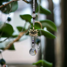Load image into Gallery viewer, Lotus Flower Suncatcher
